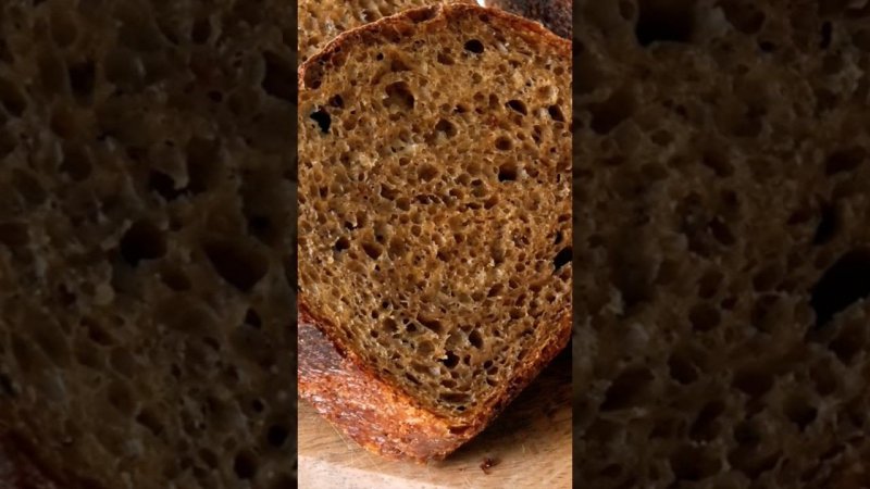 Ароматный Хлеб на КВАСЕ и пшеничной Закваске! // Fragrant Bread with KVASS and wheat Sourdough!