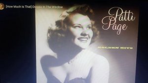 Patti Page sings a song (from a demonic bird house)