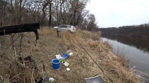 Рыбалка на Северском Донце 21.03.2020г.