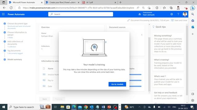 PDF Data Extraction using AI Builder | Power Automate #powerautomate #powerapps #sharepoint #ai смотреть онлайн