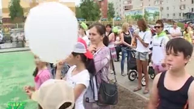 Новая детская площадка