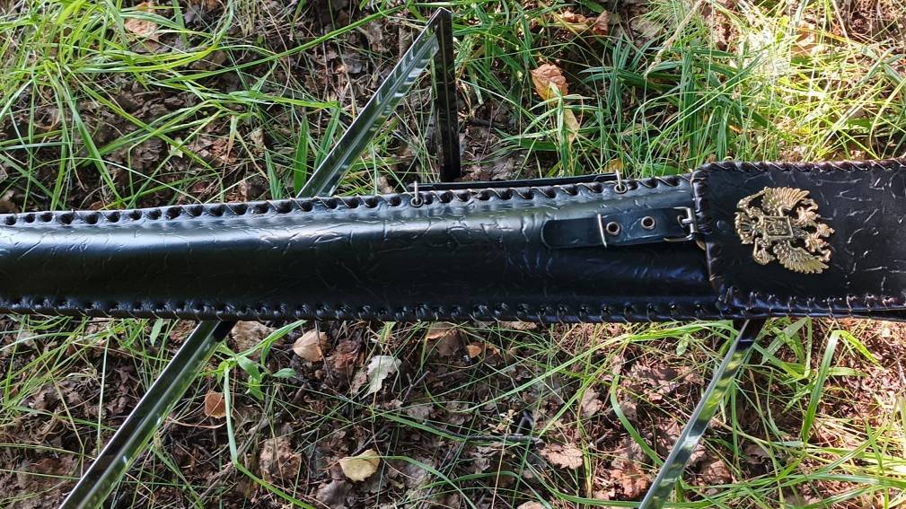 Кожаный чехол Родник для наших шампуров(премиум класса)