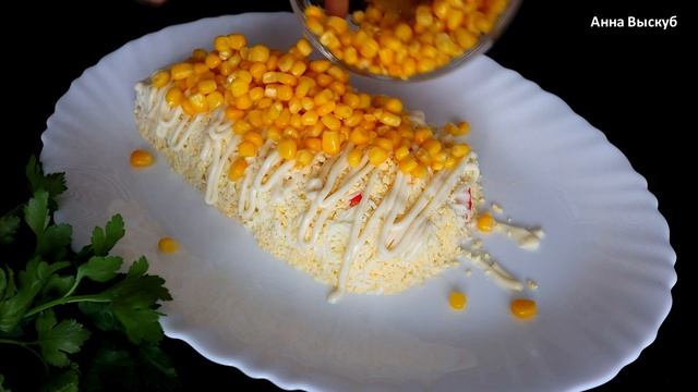 ?ОЧЕНЬ ВКУСНЫЙ салат на Новый 2023 Год ?"Морковка для Кролика" Понравится всем / Меню на Новый год.