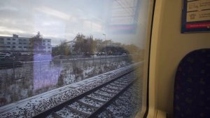 Sweden, Stockholm, train and bus ride from Stuvsta to Arlanda Airport Terminal 5, 1X elevator