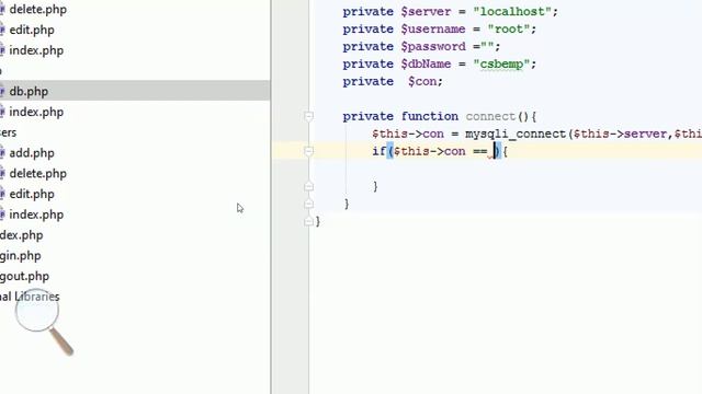 Create login form with php  and connect to database also php validation error Urdu/Hindi part 1