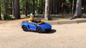 Детский электромобиль Lamborghini Aventador SV