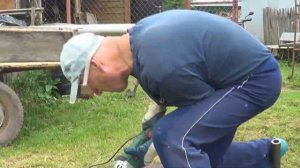 Колёса от Волги на мотоблок