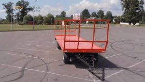 Прицеп тракторный для перевозки рулонов (рулоновоз)