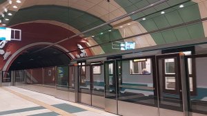 Subway Sofia | Метро София | Заминаване от станция "Орлов мост."