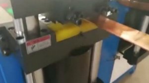 Станок изготовления медных (алюминиевых) шин