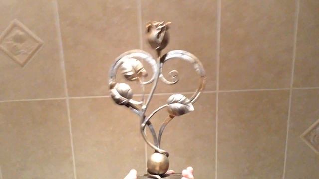 Кованая роза с подковой сердцем смотреть онлайн