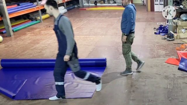 Борцовский ковер из пвх Изготовления, Татами,Спортивное покрытие,ковер для борьбы. смотреть онлайн