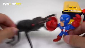 Marvel Avengers bigger and smaller transform rush! - DuDuPopTOY