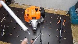 Бензотриммер P.I.T. P75103A ! Сборка, первый запуск.