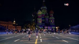 Спасская башня 2018 - Международный кельтский оркестр волынок и барабанов