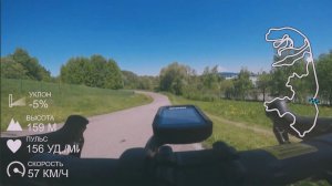 Велотрасса "Крыла́тское" от первого лица, Веловлог, Gaint contened 1, #cyclingrace