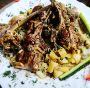 Рёбрышки на сковороде Баранина тающая во рту Супер Рецепт