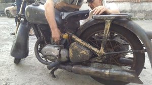 DKW NZ 350 1943 Wh.Первый запуск.Оригинал.