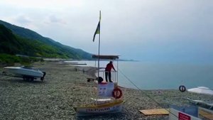 Лучший пляж Аше. Пляж Гостевого дома Звезда.