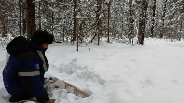 Охота. Подкормка животных. Развез соль для лосиков. смотреть онлайн