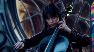 Wednesday Playing Cello Paint It Black 1 Hour Extended Version360