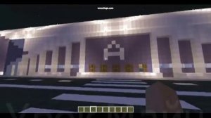 Хоккейный стадион в майнкрафт (Hockey stadium in maincraft)