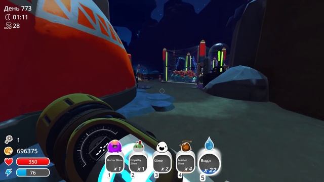 Slime Rancher. ГАЛАКТИЧЕСКИЕ СЛАЙМЫ: СЛАЙМ-БАТАРЕЙКА! смотреть онлайн