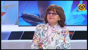 Ядвига Поплавская  рассказывает о своей малой родине, Ивенецкий край