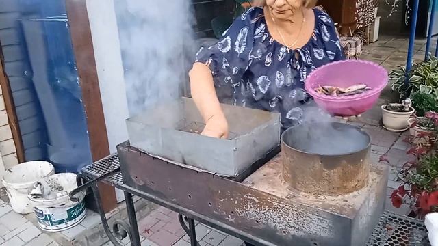 Коптим речную рыбу