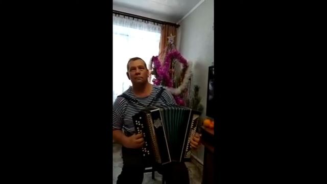 Зимнее попурри на баяне