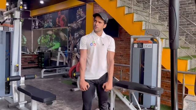 75 hard challenge day 65 | biceps triceps best workout at gym  #athlete #rohitvlogs #75hardchalleng