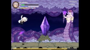 Sachiho cosplay as Shirakami Fubuki - Echidna Wars Dx all bosses fight + end Game