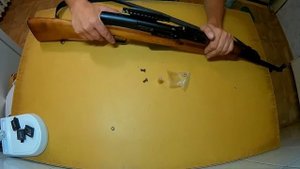 установка кронштейна Сайги на СКС