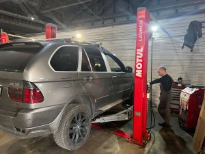 Замена масла в АКПП BMW X5 E53 ZF 6hp26