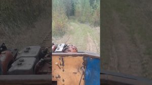 первый выезд. самоделка с двигателем д21