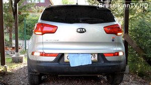 Смена местами огней заднего хода и поворота Kia Sportage 3