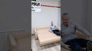 Диван аккордеон с независимым пружинным блоком