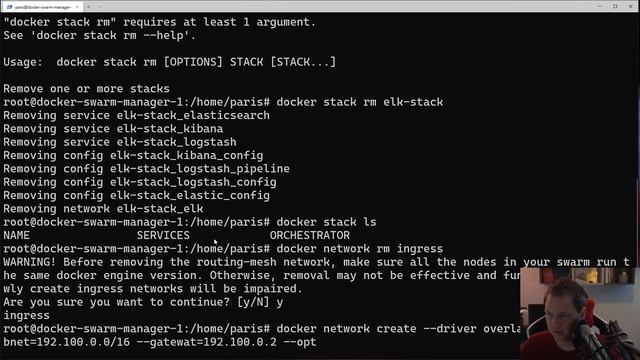 Docker Swarm Tutorial - How to change network ip range in docker swarm смотреть онлайн