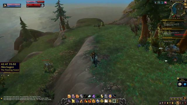 The Fleeting Forest Explore Mechagon WoW Location смотреть онлайн