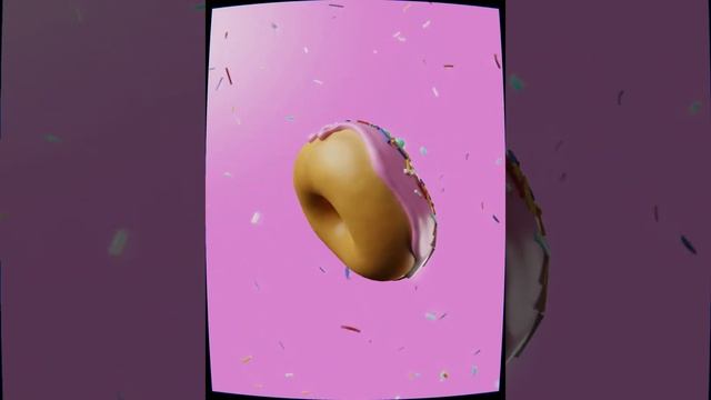 Donut finish Blender Guru