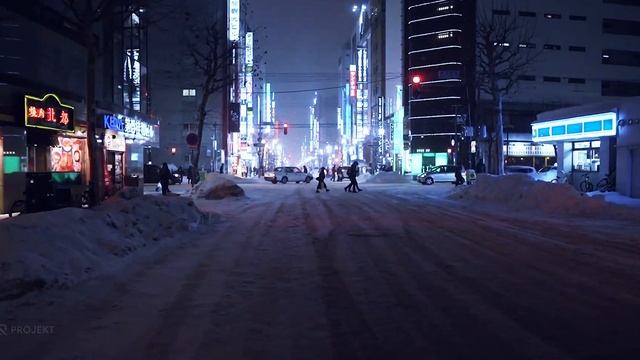 Зима в городе Клип Нью Йорк Саппоро Торонто / Атмосферное видео ЗИМА
