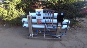 Обзор на установку обратного осмоса DRO 8040-5 производительностью 5м3 /час.