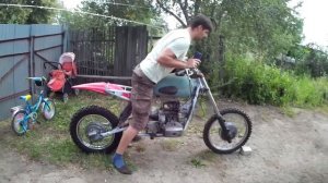 #5 Мотоцикл Урал эндуро. Вне гаража. Проверка подвески.