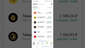 Тинькофф инвестиции. портфель уже 50000 рублей.