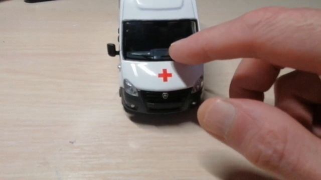 АСМП Газель NEXT  Ленмодель масштаб 1 :43.