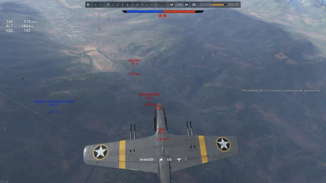 War Thunder 6 kills in Realistic