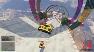 просто самый эпичный спуск за все время, 20 минут идеального безумия в GTA 5