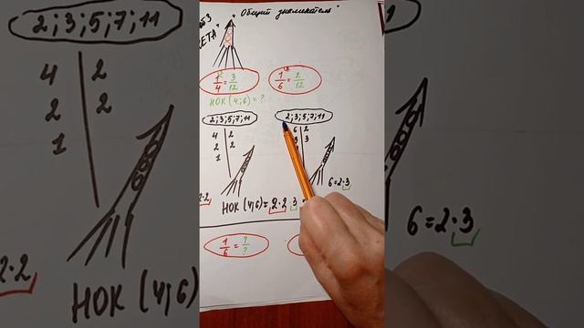 6. Общий знаменатель. способ Ракета смотреть онлайн