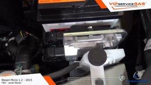 Установка гбо на Nissan Micra 1.2 - Landi Renzo. Газ на Ниссан Микра