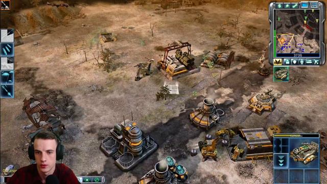 Прохождение Command & conquer 3 Tiberium wars Сараево| #7 (ГСБ) Меня снесли 5 раз смотреть онлайн